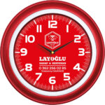 V30-509-K Plastik Duvar Saati