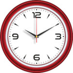 V30-522-K Plastik Duvar Saati