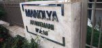 Manolya Apartmanı Paslanmaz Kutu Harf Tabelası - Görsel 2