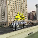 Alila Cafe Işıklı Kutu Harf Çatı Tabelası