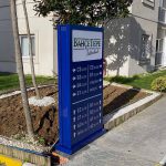 Bahçetepe İstanbul Sitesi Pilon Tabelası