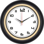 V30-509-S Plastik Duvar Saati