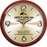 V30-606-AH Plastik Duvar Saati