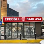 Efeoğlu Baklava Kutu Harf Tabela