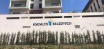 Esenler Belediyesi Harf Kesim Kabartmasız Kompozit Tabela - Görsel 3
