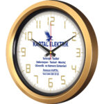 V30-551-AV Plastik Duvar Saati