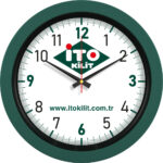 V30-346-HYSL Plastik Duvar Saati