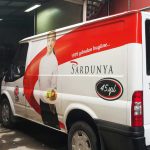 Sardunya Ford Transit Custom Araç Giydirme