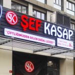 Şef Kasap Işıklı Pleksi Kutu Tabelası