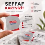 Şeffaf Kartvizit - Görsel 4