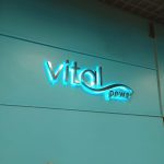 Vital Power Paslanmaz Kutu Harf Endirekt Aydınlatma Tabelası - Görsel 2