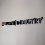 Würth Özel İşlemli Vida Dolgulu Fileli Paslanmaz Kutu Harf Tabelası - Görsel 2