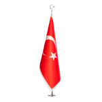 Makam Bayrağı Krom Takım - Saçaklı